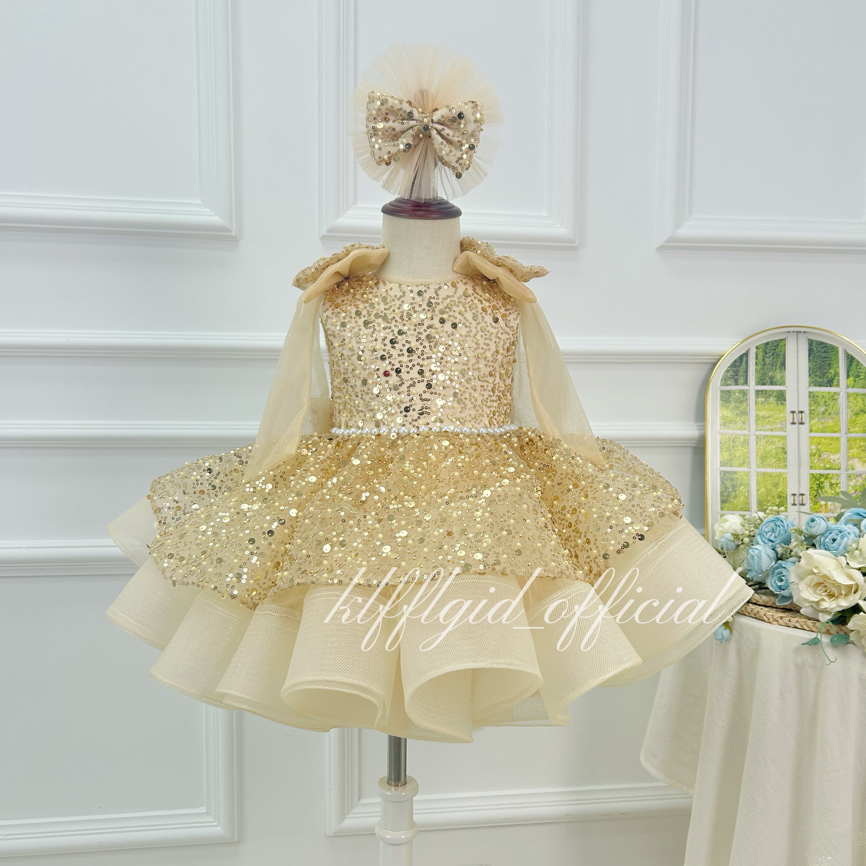 Princess Tutu Dress 1st Birthday Girl Outfit | KLFFIGID