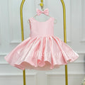 Cute Baby Birthday Dress Stylish Open-Back Pageant Dress for Girls｜KLFFIGID