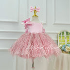 One-Shoulder Bow Princess Wedding Pageant Dress | KLFFIGID