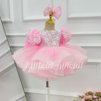 Baby's First Birthday Princess Ball Gown & Flower Girl Dress | KLFFLGID