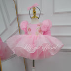 Girls White Flower Girl Dress for Birthday Party & Pageant | KLFFIGID