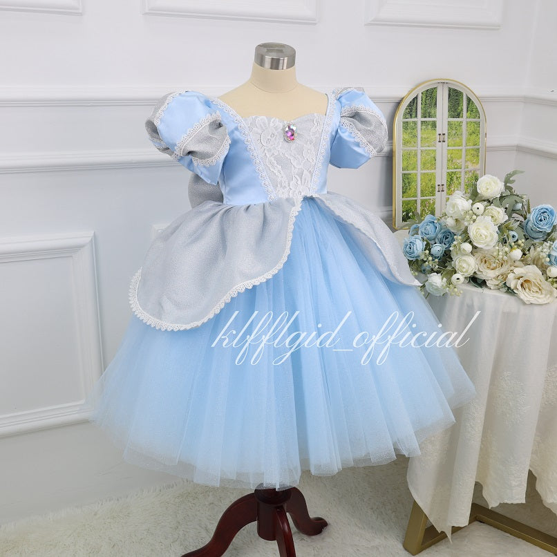 Baby First Birthday Dress Sequin Themed Party Gown | KLFFIGID