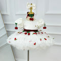 Cute Cherry Baby Birthday Dress Luxury flower girl dress | KLFFLGID