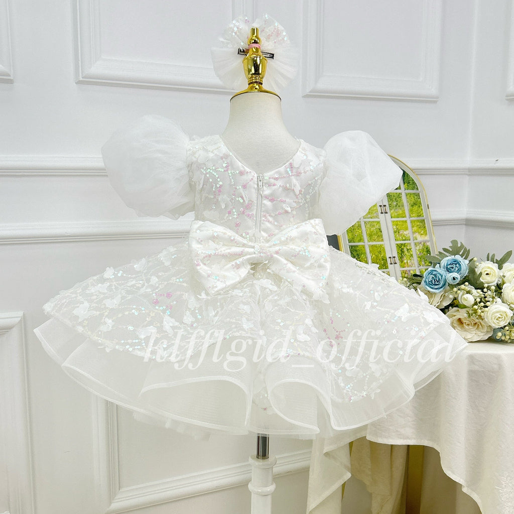 Baby 1st Birthday Dress & Flower Girl Gown for Wedding | KLFFIGID