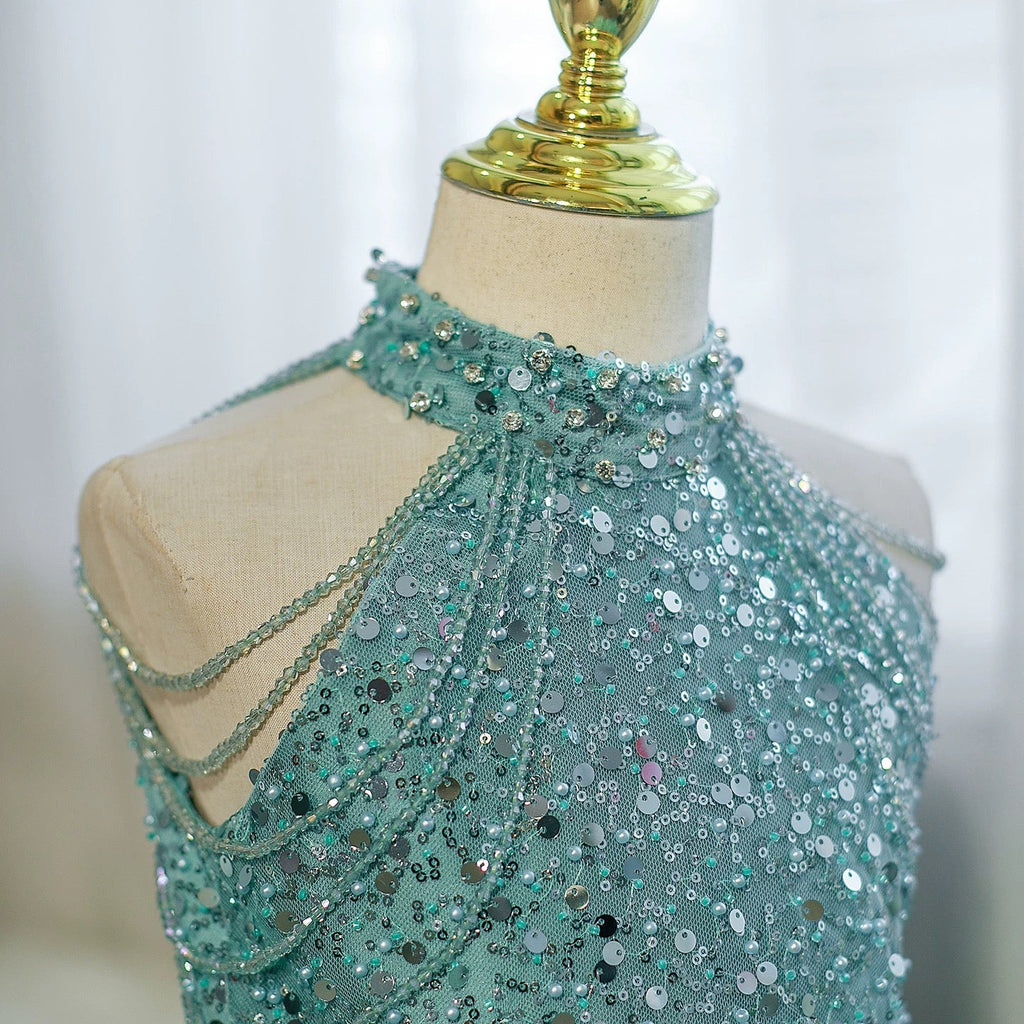 3-12 years old sequined elegant girl's dress with train, stage performance evening dress, birthday party girl princess dress girl pageant dress