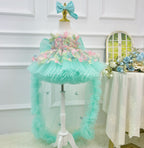 Floral Flower Girl Dress Baby's Birthday Party Dress | KLFFLGID