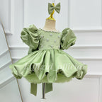 Wedding Party Dress Baby Birthday Dress Princess Theme Party ｜KLFFIGID