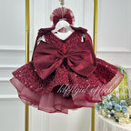 Luxury Girls Couture Flower Girl Wedding Dress | KLFFIGID