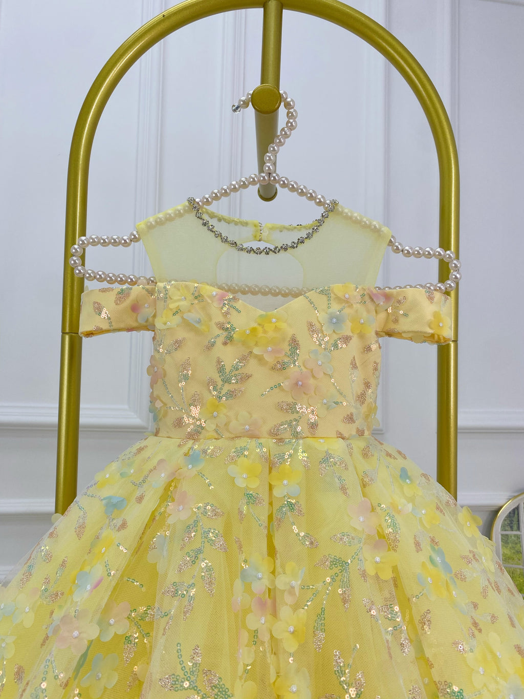 Birthday Party Dress  Girls Pageant Dress Elegant Princess Costume｜KLFFIGID