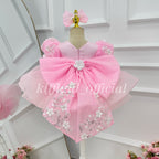 Baby's First Birthday Princess Ball Gown & Flower Girl Dress | KLFFLGID