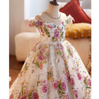 3-12 year old girl dresses, Flower Girl Pageant Dance Apparel, wedding dresses, birthday party girl princess dresses