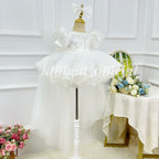 Baby Birthday Dress Gorgeous Flower Girl Dress Party Frock | KLFFIGID