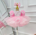 Baby's First Birthday Princess Ball Gown & Flower Girl Dress | KLFFLGID