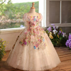 Floral dresses, wedding dresses, birthday party dresses, baby dresses, princess dresses for girlsess