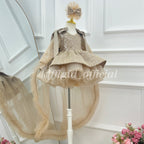 Baby Birthday Dress Pageant Dress Elegant Princess Costume ｜KLFFIGID