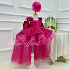 Birthday Dress Pageant Dress for Girls Wedding Ceremony skirt | KLFFIGID