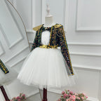 Girls' Halloween Dress Girls Sparkling Sequin Stage Dress Carnival costumes｜KLFFIGID