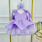Luxury Girls Couture Flower Girl Wedding Dress | KLFFIGID