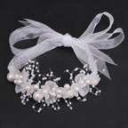 Princess Style Floral Bracelet Elegant Pearl Bracelet Glimmering Floral Bracelet