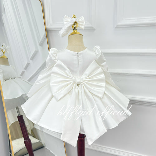 Baby Birthday Dress Girl Tulle Dress Wedding flower girl outfits｜KLFFIGID