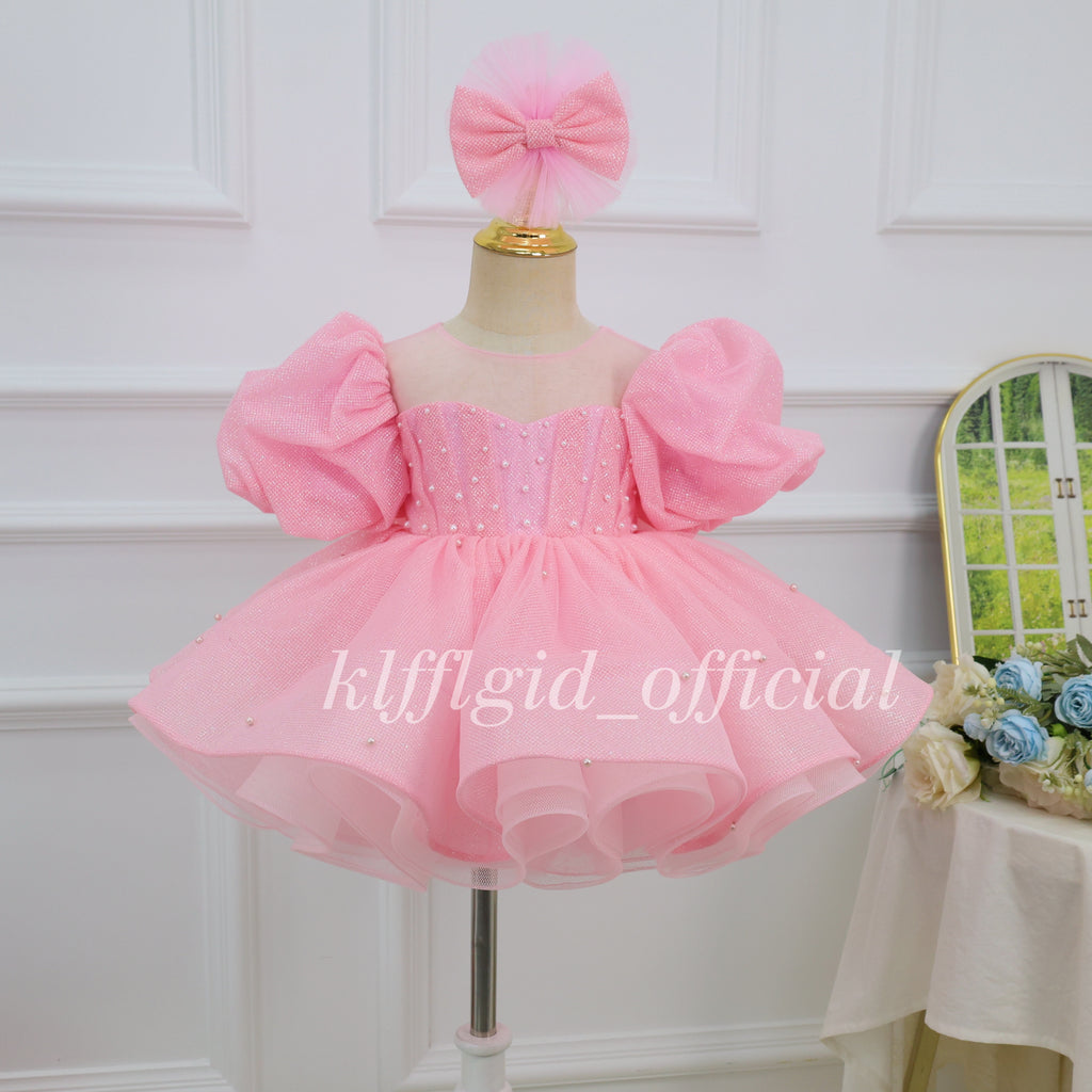 Baby Birthday Dress Toddler Princess Gown Elegant Princess Costume｜KLFFIGID