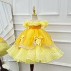 Baby birthday dress Princess Theme Party Butterfly Wing Design | KLFFIGID