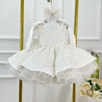 Luxury Girls Couture Flower Girl Wedding Dress | KLFFIGID