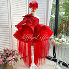 Stylish One-Shoulder Pageant Gown & Flower Girl Dress | KLFFLGID