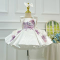 Baby Birthday Dress Gorgeous Flower Girl Dress Floral Embroidery Dress ｜KLFFIGID