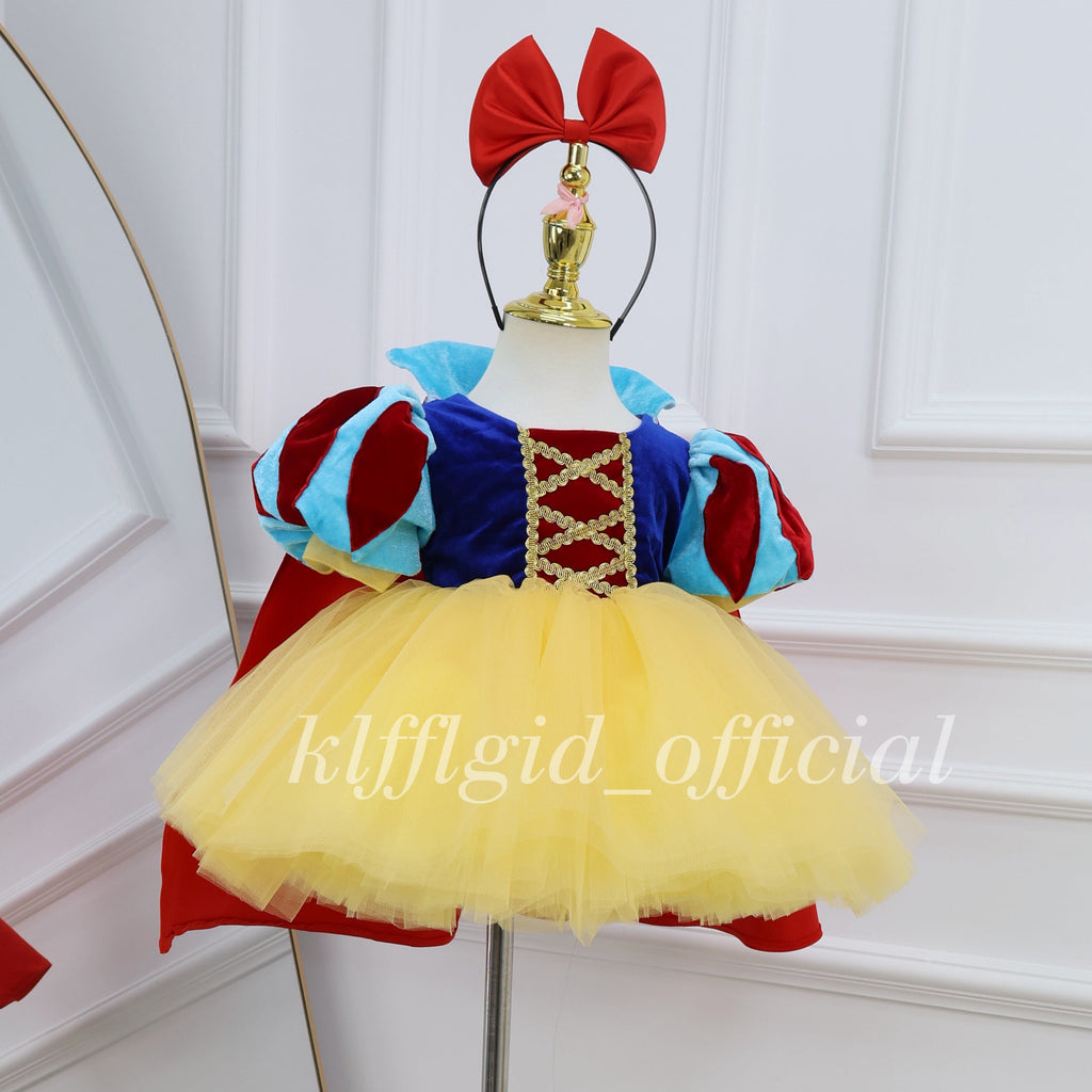 Themed party princess dress Baby First Birthday Dress Pageant Gown｜KLFFIGID