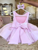 Cute Baby Birthday Dress Stylish Open-Back Pageant Dress for Girls｜KLFFIGID