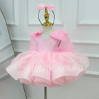 Baby Birthday Dress Girl Tulle Dress for Girls Wedding Flower ｜KLFFIGID
