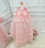 Baby Birthday Dress Gorgeous Flower Girl Dress Luxury Girls Couture｜KLFFIGID
