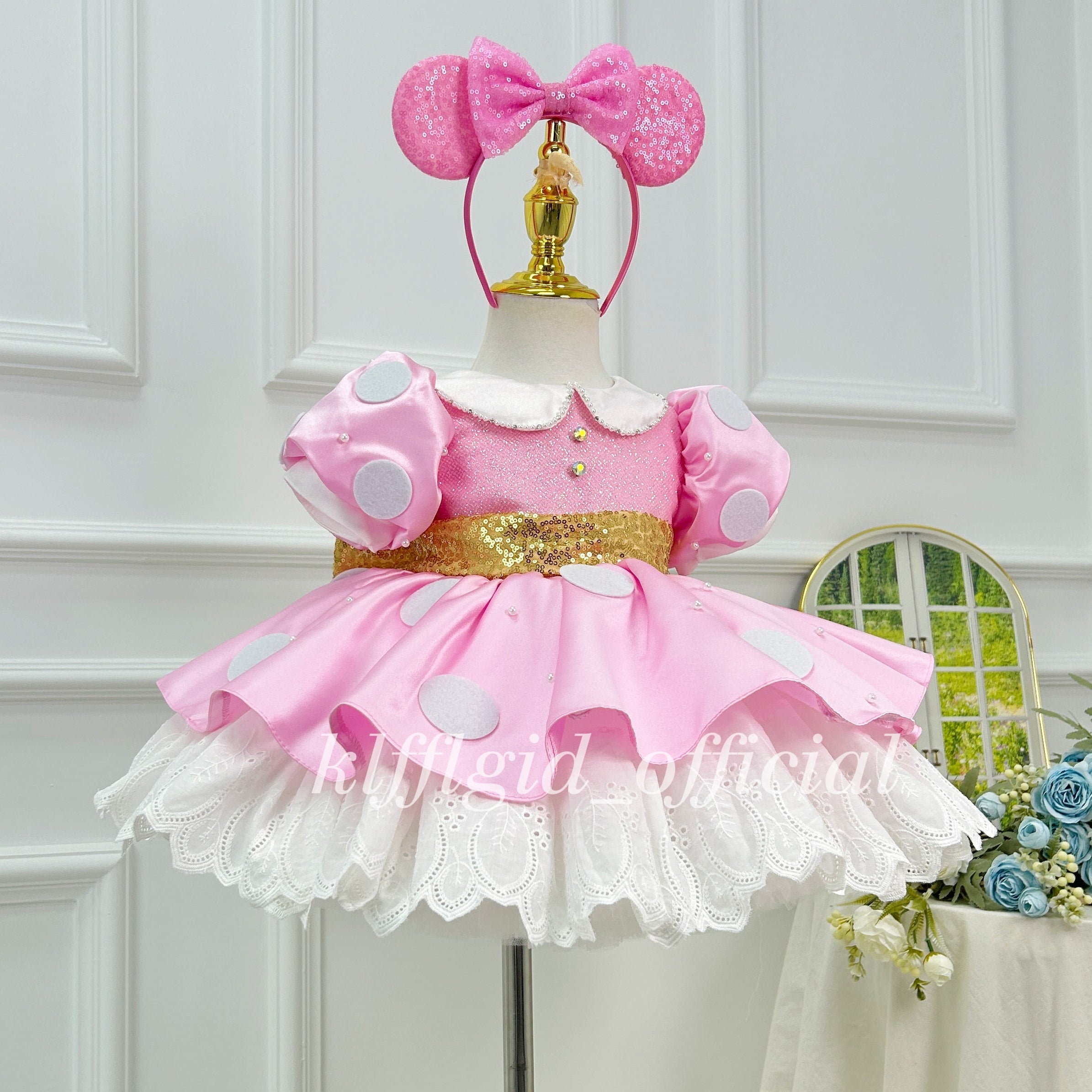 Cute First-Birthday Dress for Baby Girls Themed party costumes | KLFFIGID