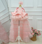 Baby Birthday Dress Gorgeous Flower Girl Dress Luxury Girls Couture｜KLFFIGID