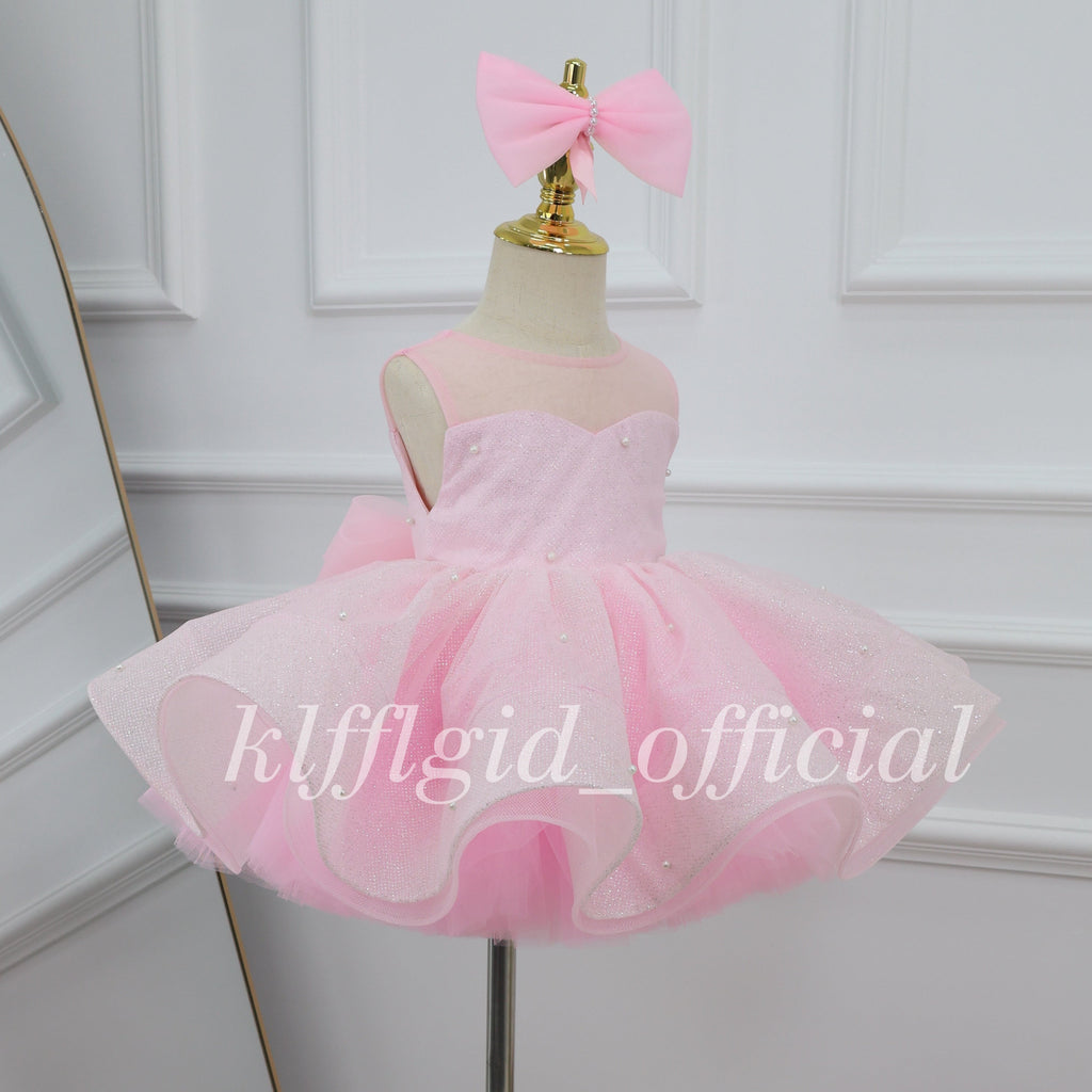 Sparkle Sequin Ball Gown Toddler Birthday dress Elegant Princess Costume｜KLFFIGID