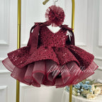 Luxury Girls Couture Flower Girl Wedding Dress | KLFFIGID