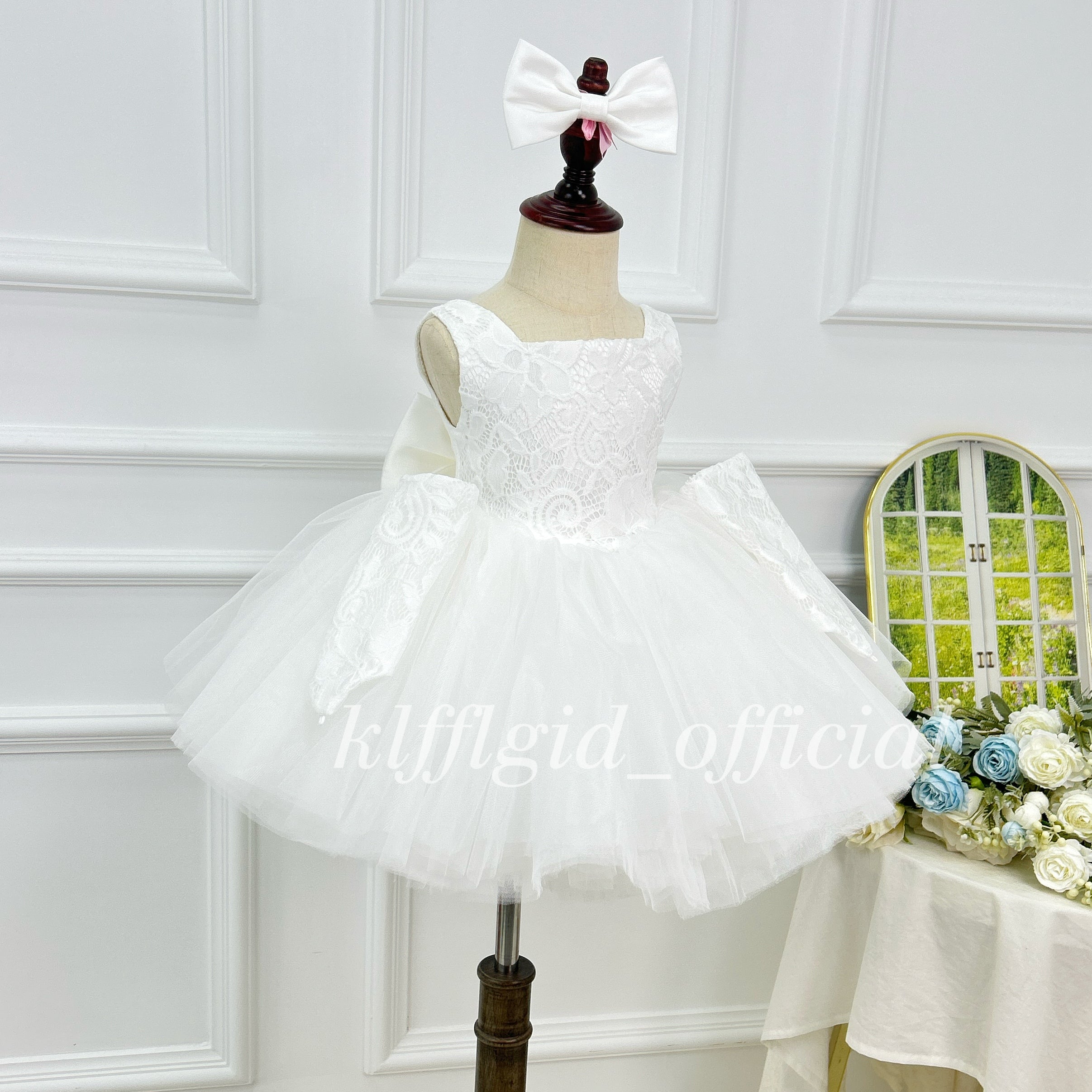 Baby Christening Outfit & Flower Girl Dress | KLFFIGID
