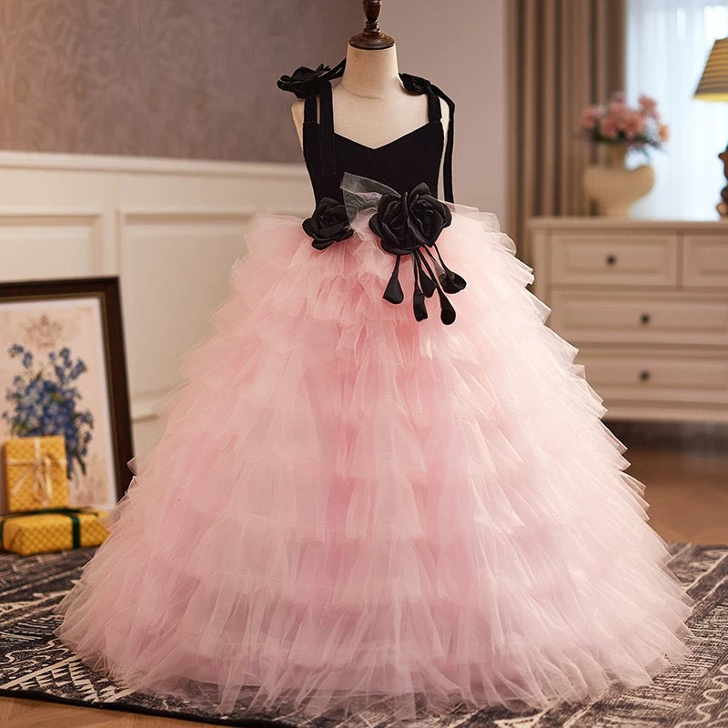 Elegant Princess Formal Dress Elegant Girls' Formal Dress Layered Tulle Girls' Formal Dress