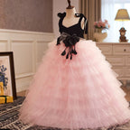 Elegant Princess Formal Dress Elegant Girls' Formal Dress Layered Tulle Girls' Formal Dress