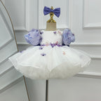 Butterfly Princess Dress for Kids Birthday Party & Flower Girl | KLFFIGID