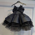 Sling Bow Christmas Party Evening Dress for Girls | KLFFIGID