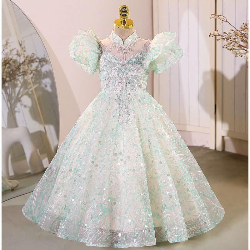 Stylish Evening Dress Birthday Party Flower Girl Girl Princess Dress