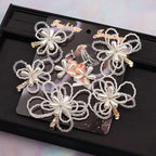 Wedding flower girl hair accessories children's hair clips stage performance birthday party hair accessories