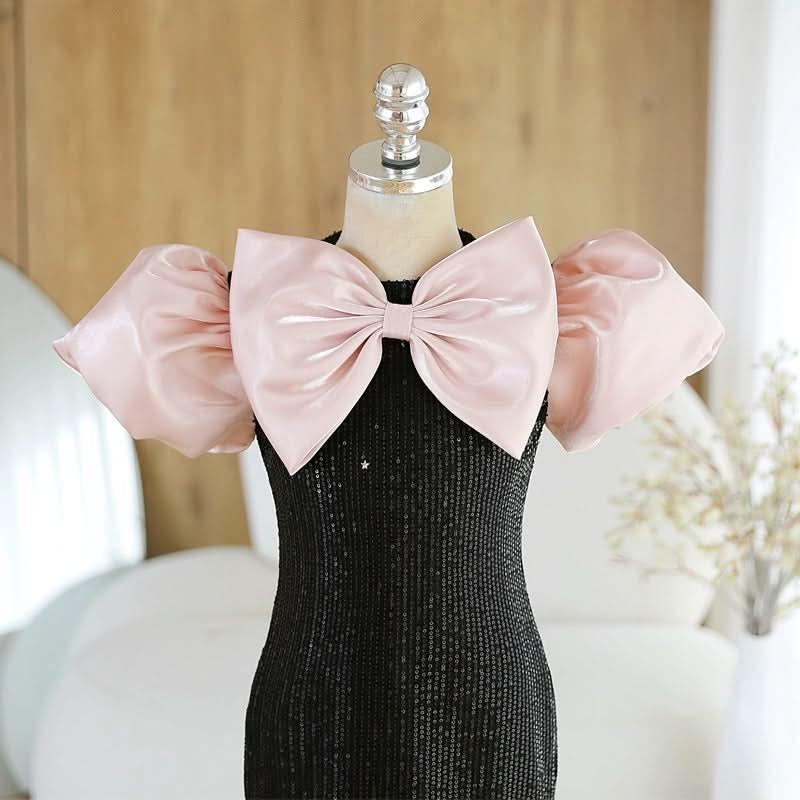 Children's dress fishtail dress wedding catwalk evening dress fashionable girl evening dress£¨¸´Öƣ©