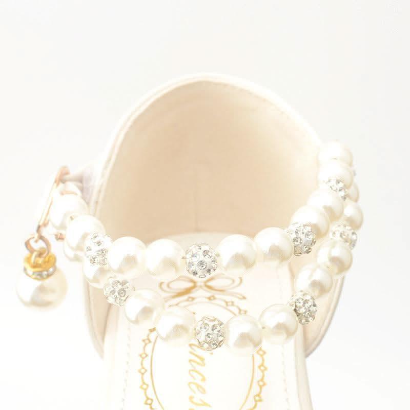 Princess Dream · Pearl Children's High Heels