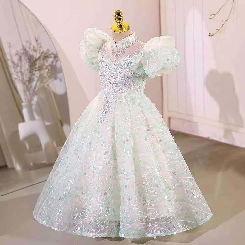 Stylish Evening Dress Birthday Party Flower Girl Girl Princess Dress