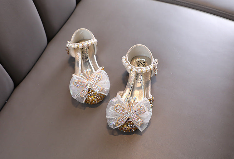 Party Baby Shoes, Sequin Elegant Girls Dance Shoes