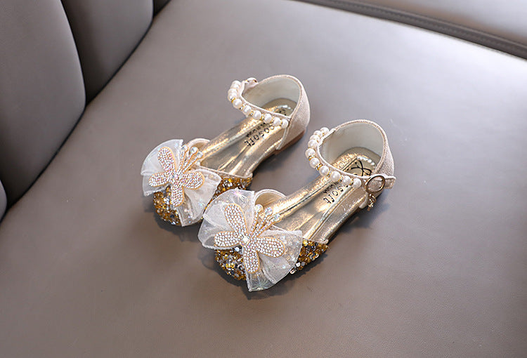Party Baby Shoes, Sequin Elegant Girls Dance Shoes