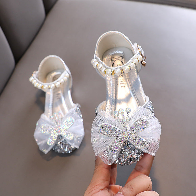 Party Baby Shoes, Sequin Elegant Girls Dance Shoes